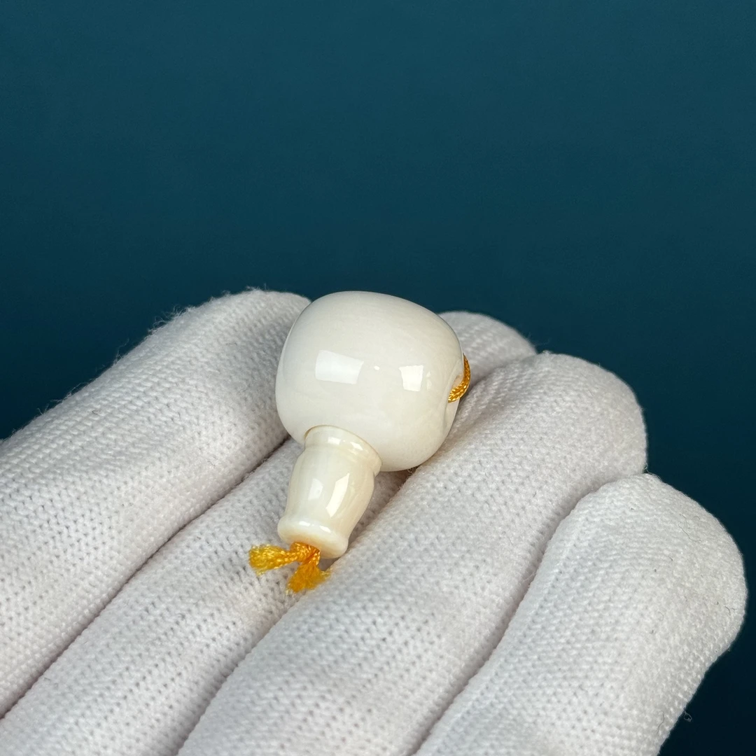 D6350天然猛犸牙 分体式三通15.4*24.8mm支持鉴定 假一罚四