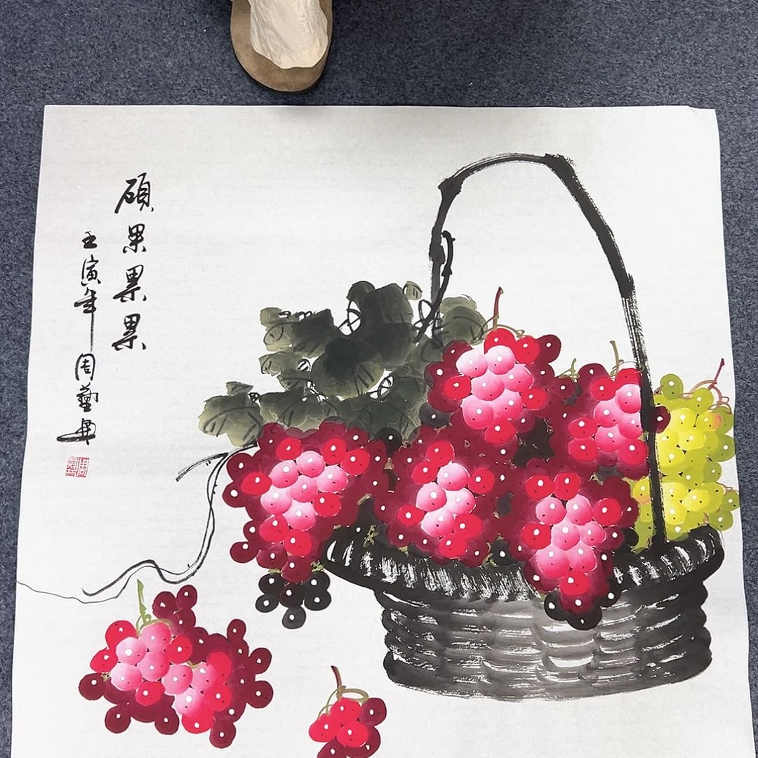 国画宣纸国画作品纯手绘作品