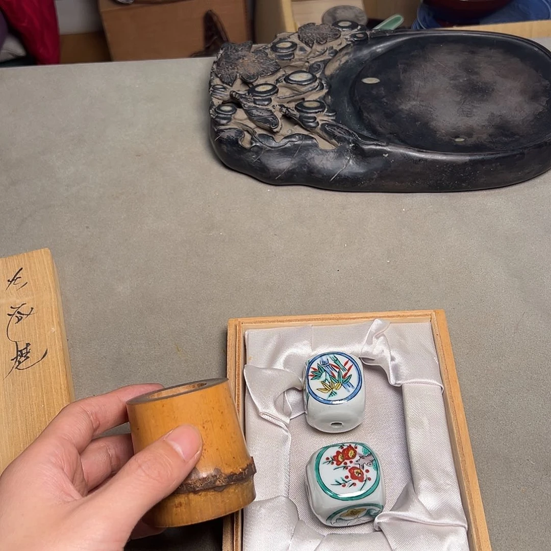 瓷片工艺赏玩器物下单即认可多样性发其一石*乔