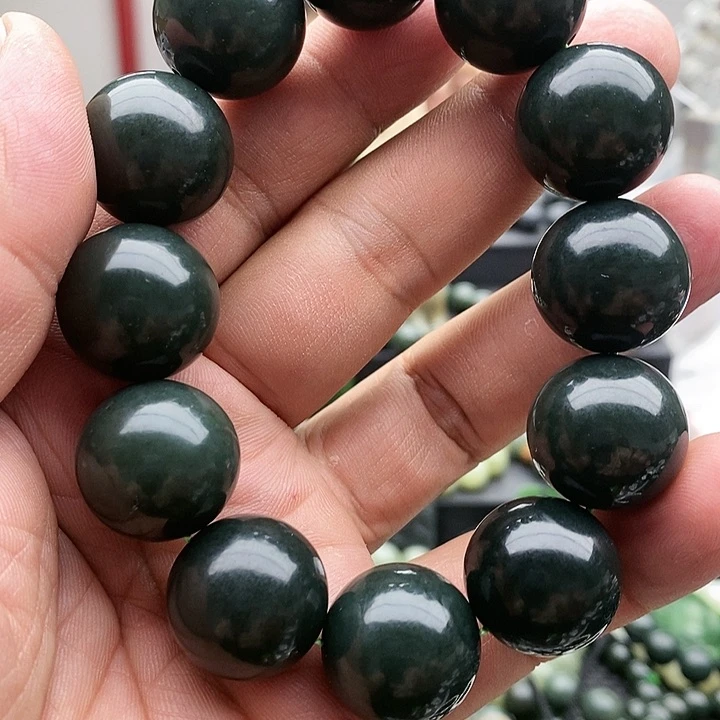 【闪购商品】手链未镶嵌和田玉20塔青