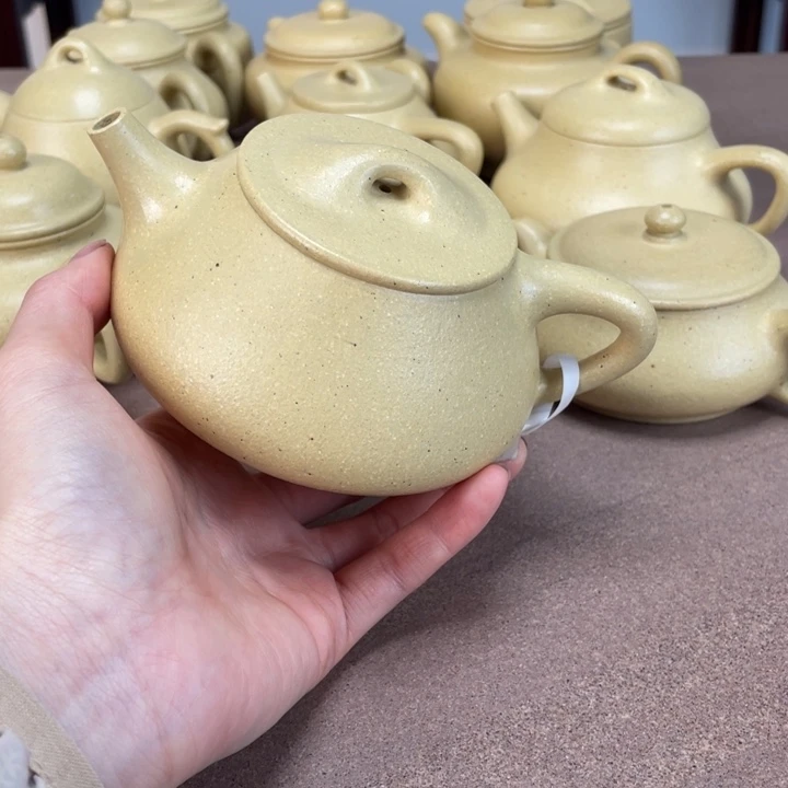 本山绿泥茶壶石瓢260毫升