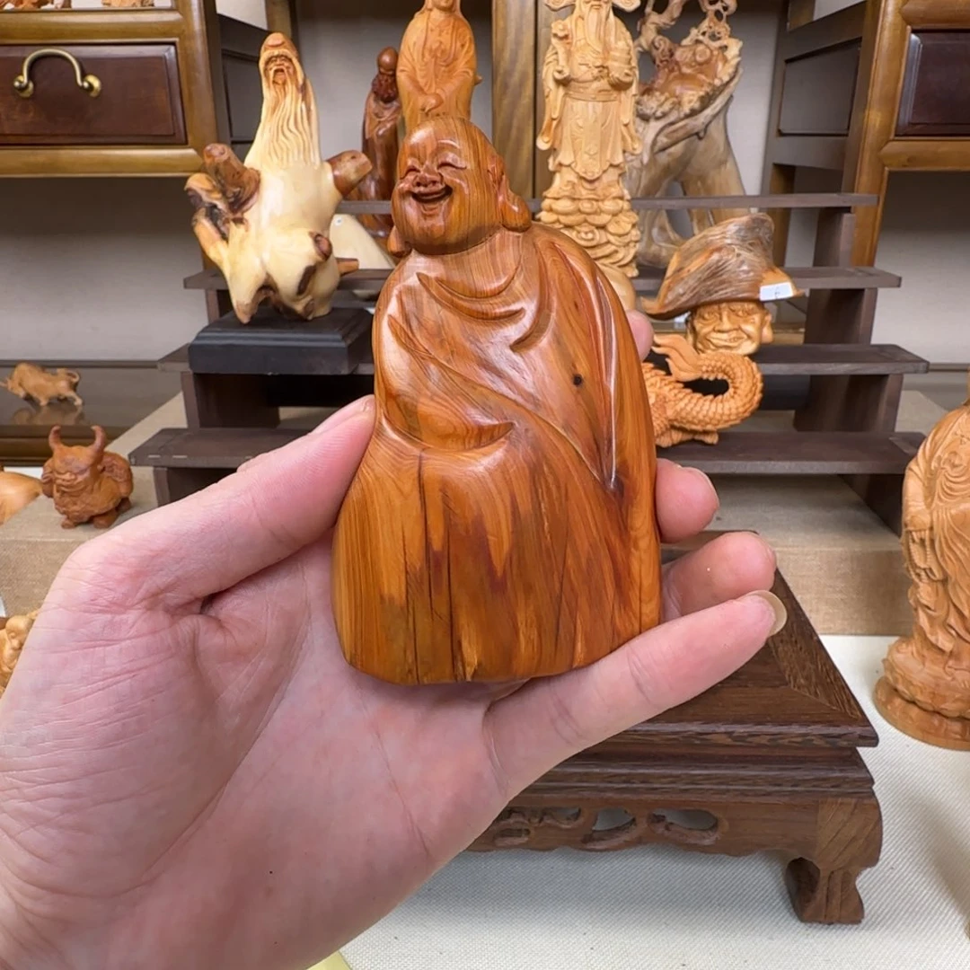 举***子崖柏小木匠艺雕一物一拍