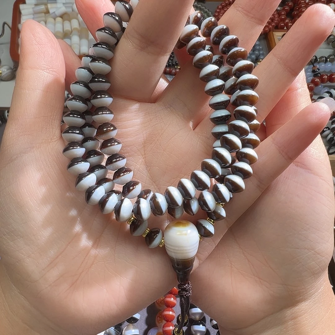 玛瑙/玉髓合金手链