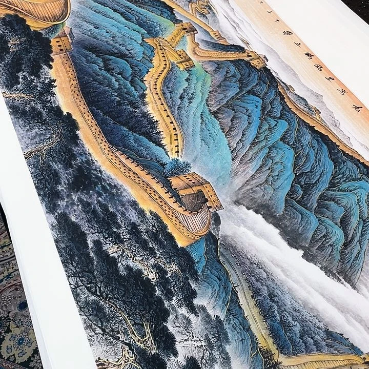 国画书画描金拓染金石传拓手写