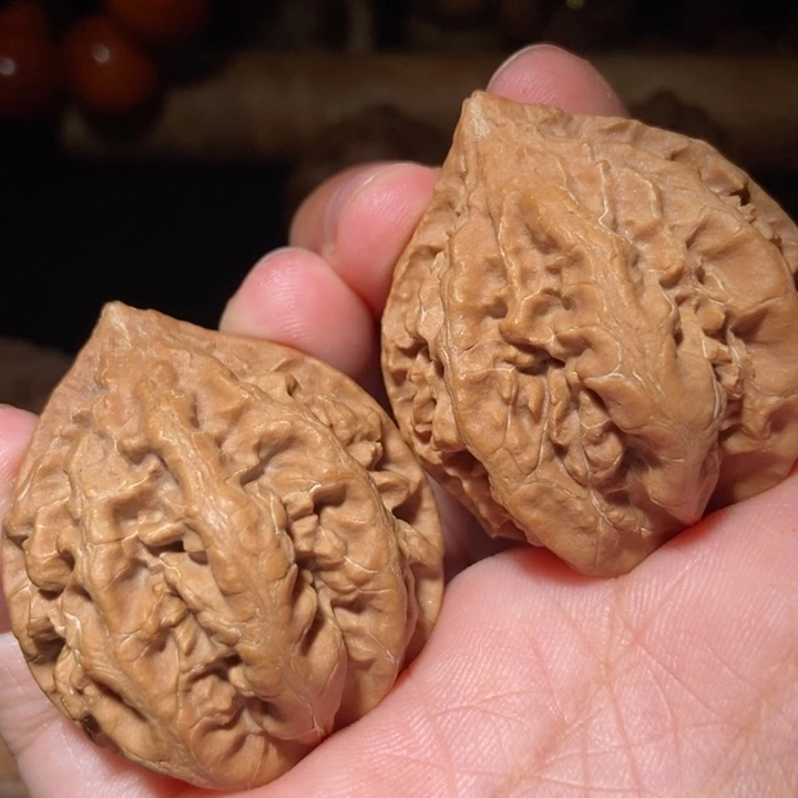 把件文玩核桃东北楸子小雪79