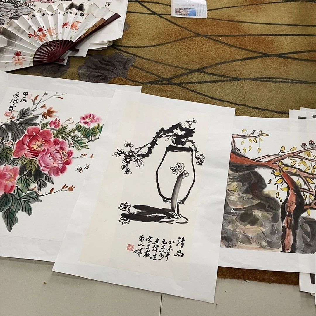 国画陈*手绘作品欣赏70.70