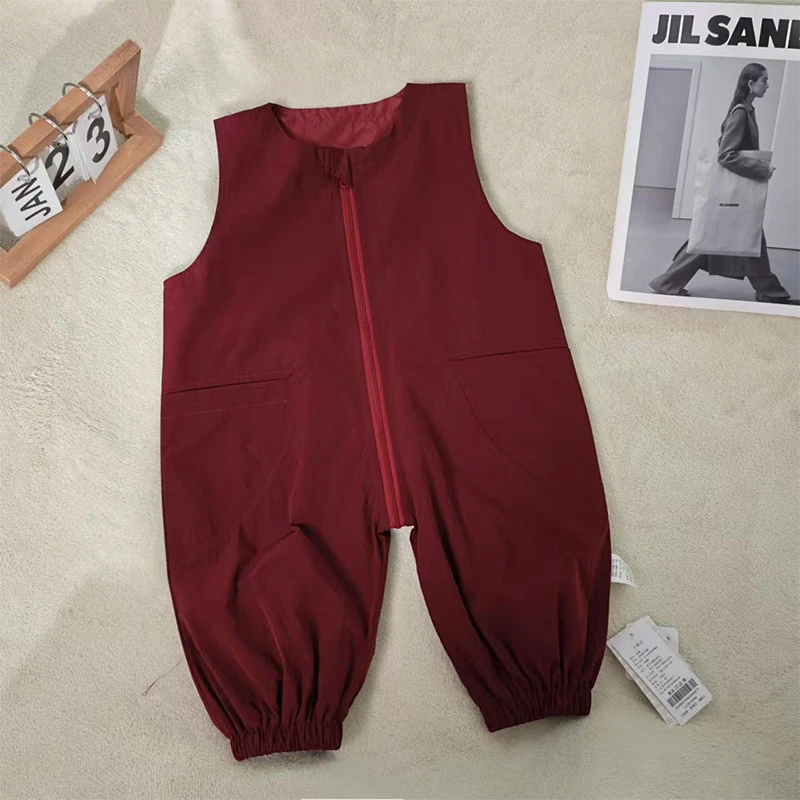 【25年上新】杜邦三防无袖连体衣哈衣爬爬服婴儿幼儿宝宝外穿休闲