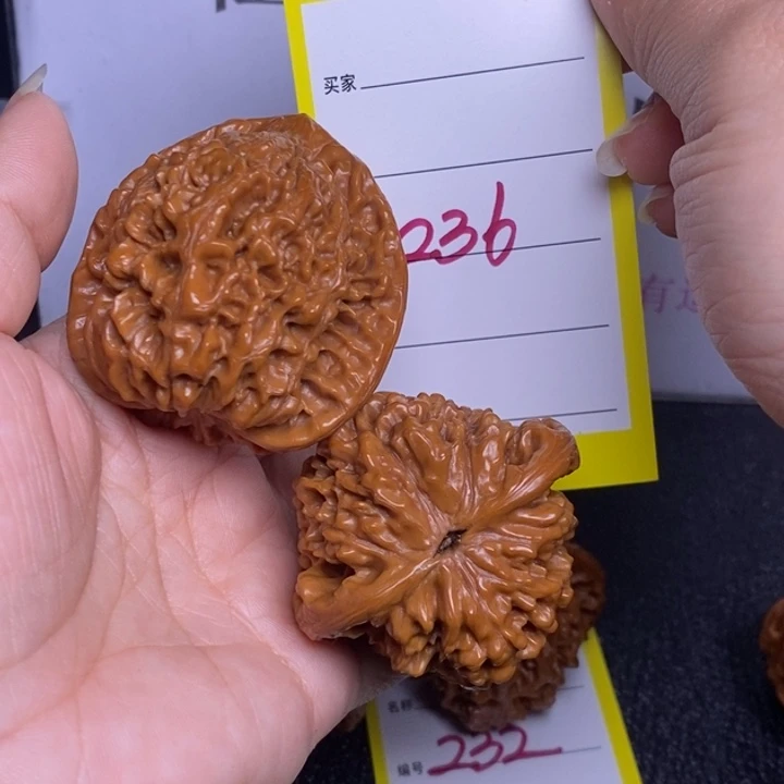 把件文玩核桃236%47官帽