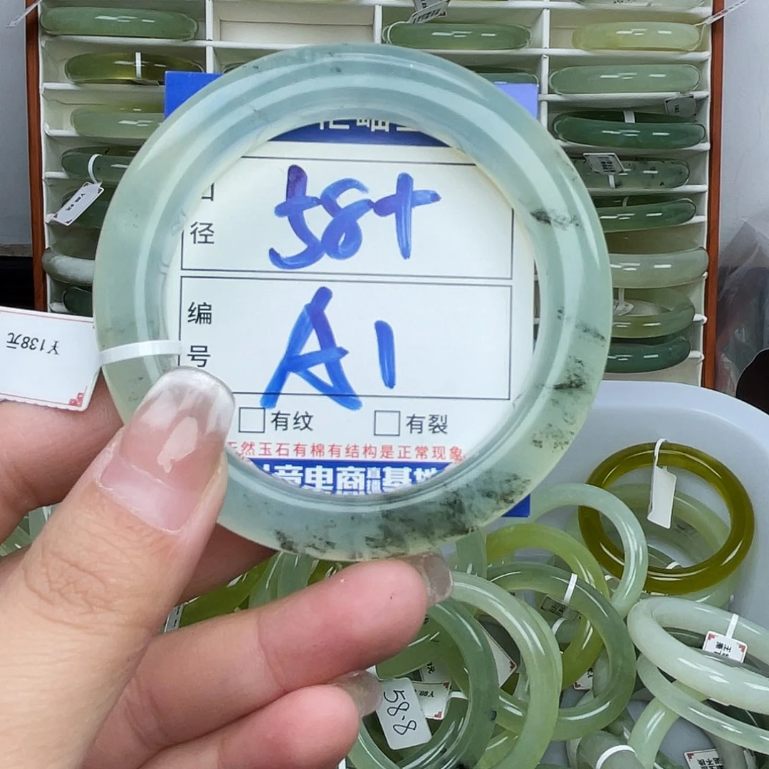 手镯托帕石银S925镶嵌