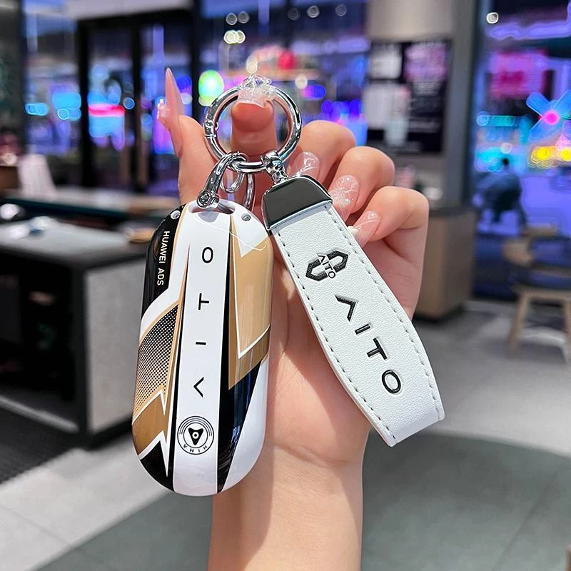 适用问界m7钥匙套专用卡片壳ultra扣华为新汽车配件男女高级24款