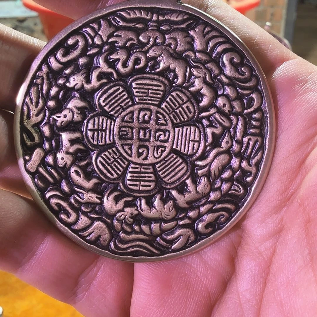 钱***火铜合金启元头货猪鼻