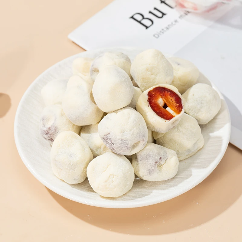 【女神节福利】【拍一发三】奶芙空心山楂100g*3酸甜软糯