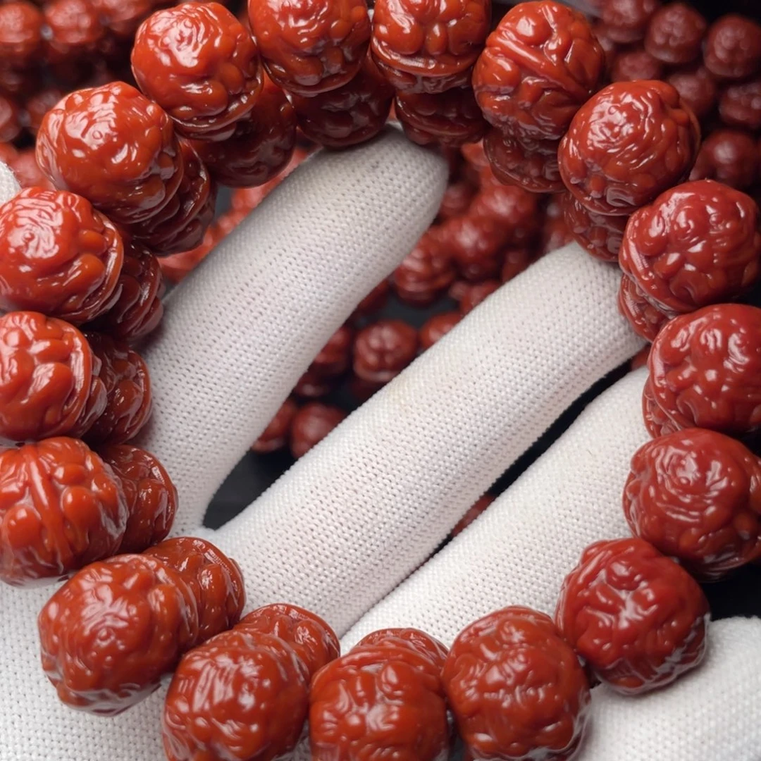 遇***️手串猴头核桃蟾王