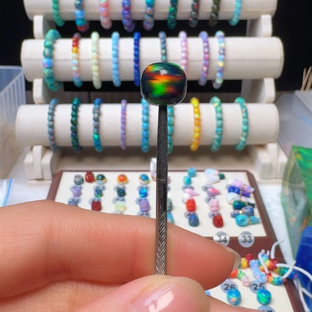 树脂制品人造欧泊卡10老型星河璀璨单颗