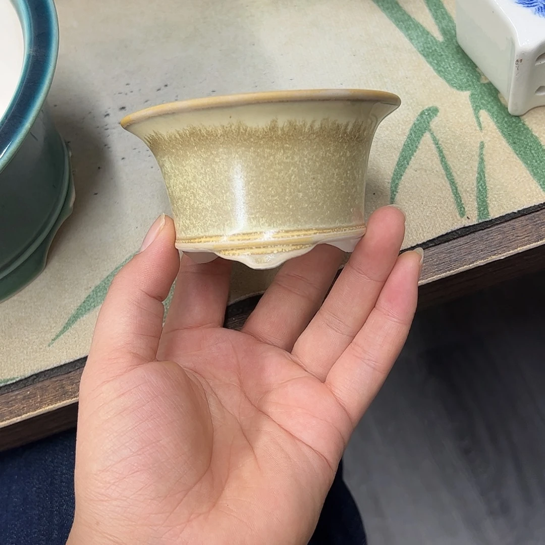 紫砂花盆632号瑕疵9.5/5cm