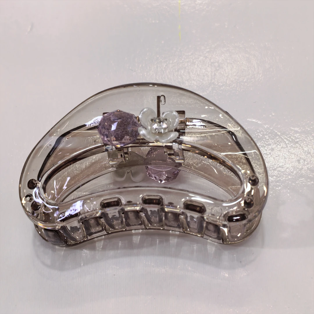 女发卡鲨鱼夹透明发夹夹子轻奢抓夹简约日韩韩版韩版韩式大抓夹