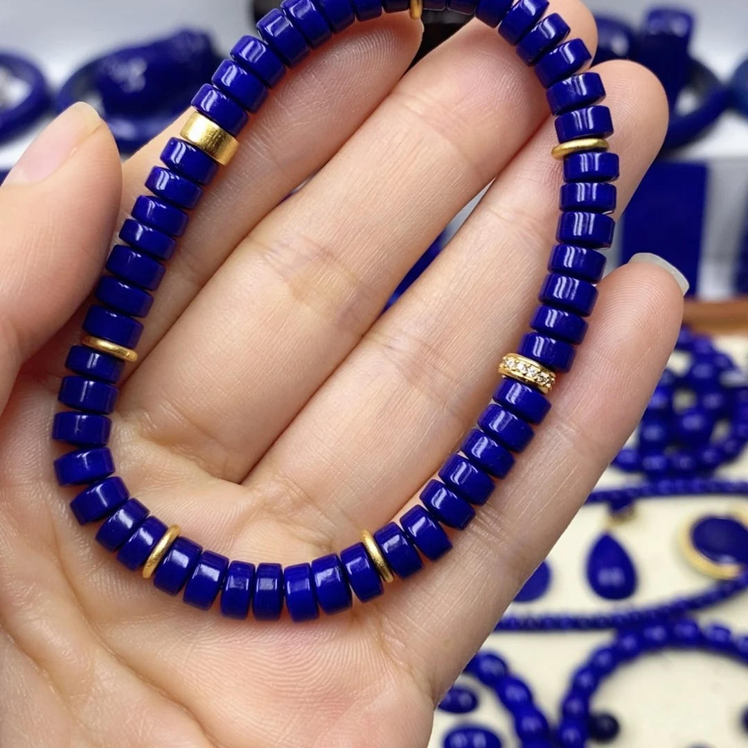 青金石手链未镶嵌明****3