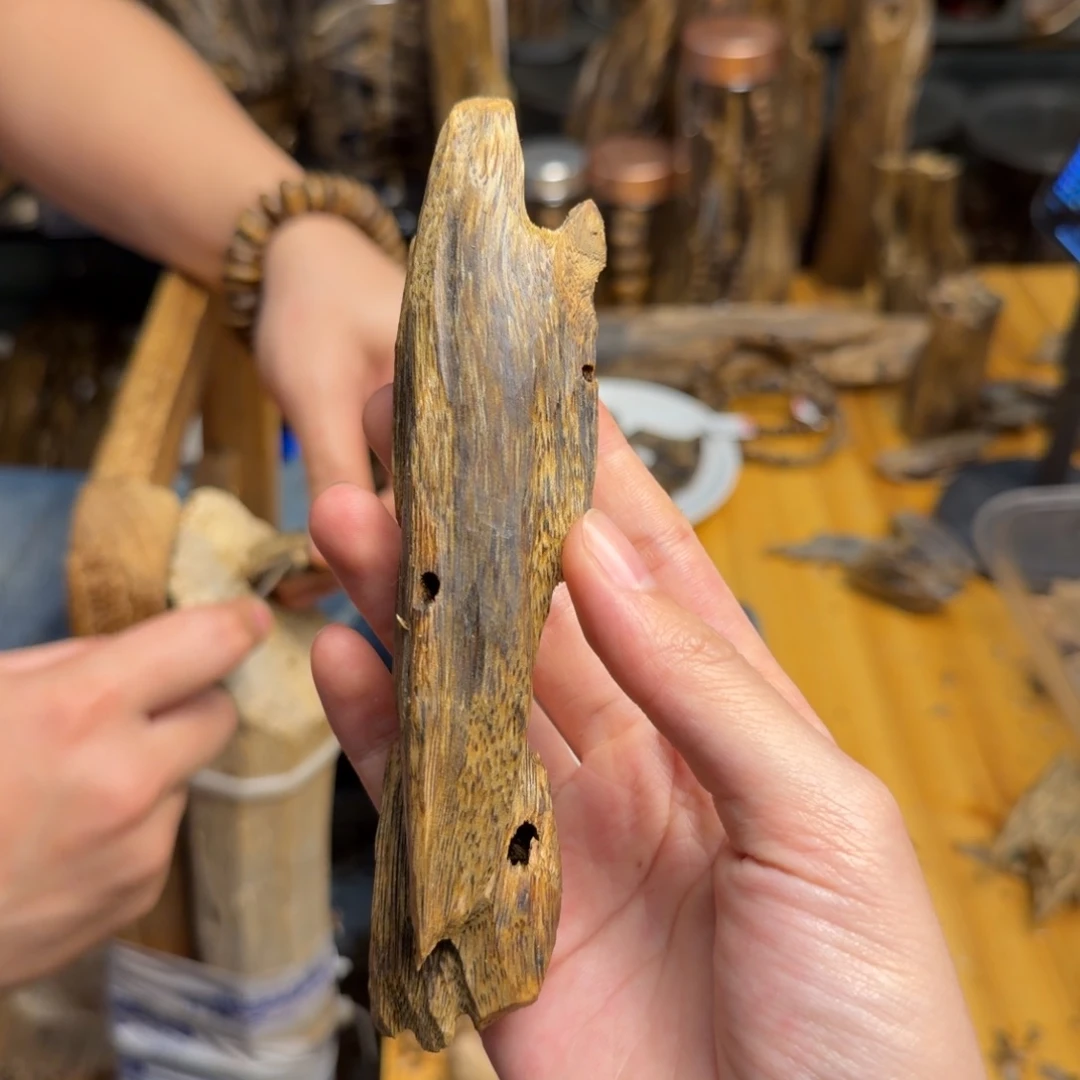 沉香碎屑沉香白棋27克