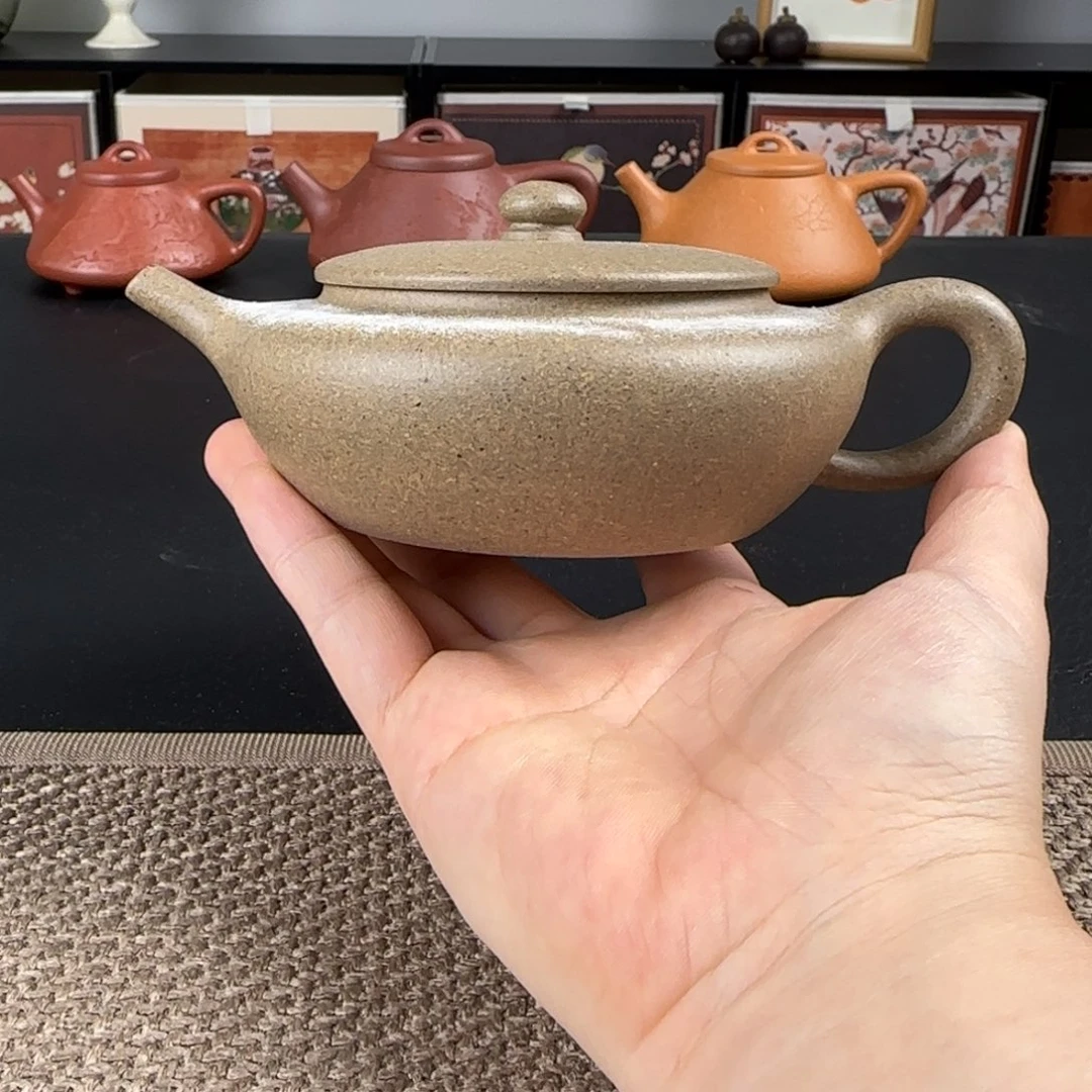 茶壶紫砂微瑕扁辰