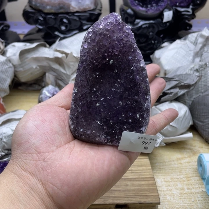 未镶嵌大型摆件（非配饰）紫晶