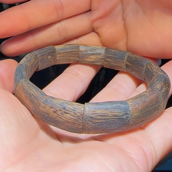 手串沉香蓝香手串14.5克