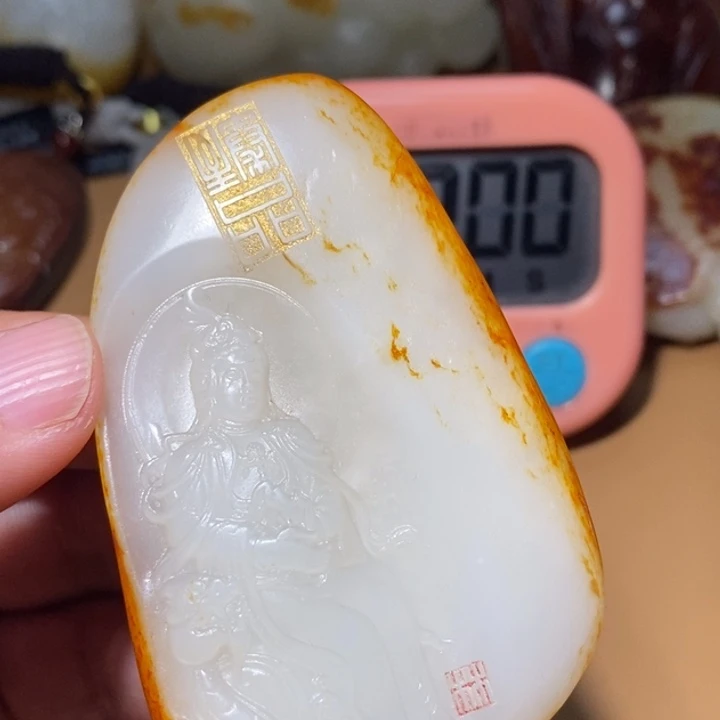 @***人和田玉未镶嵌颈饰