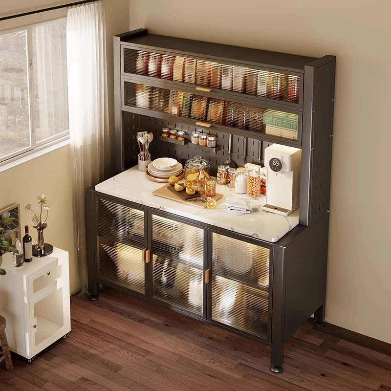 岩板餐边柜正品质量好实用碗柜厂家批发大气包邮多功能高颜值简单