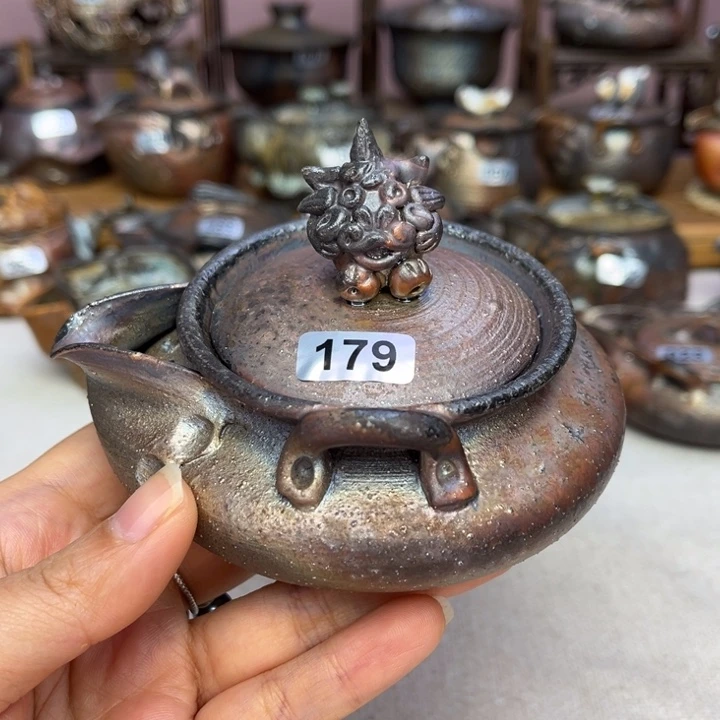 壶裸柴烧陶瓷茶具