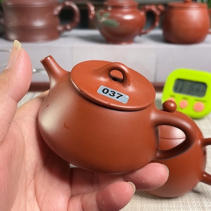 春***吹茶壶紫砂宜兴原矿泥料手工紫砂壶