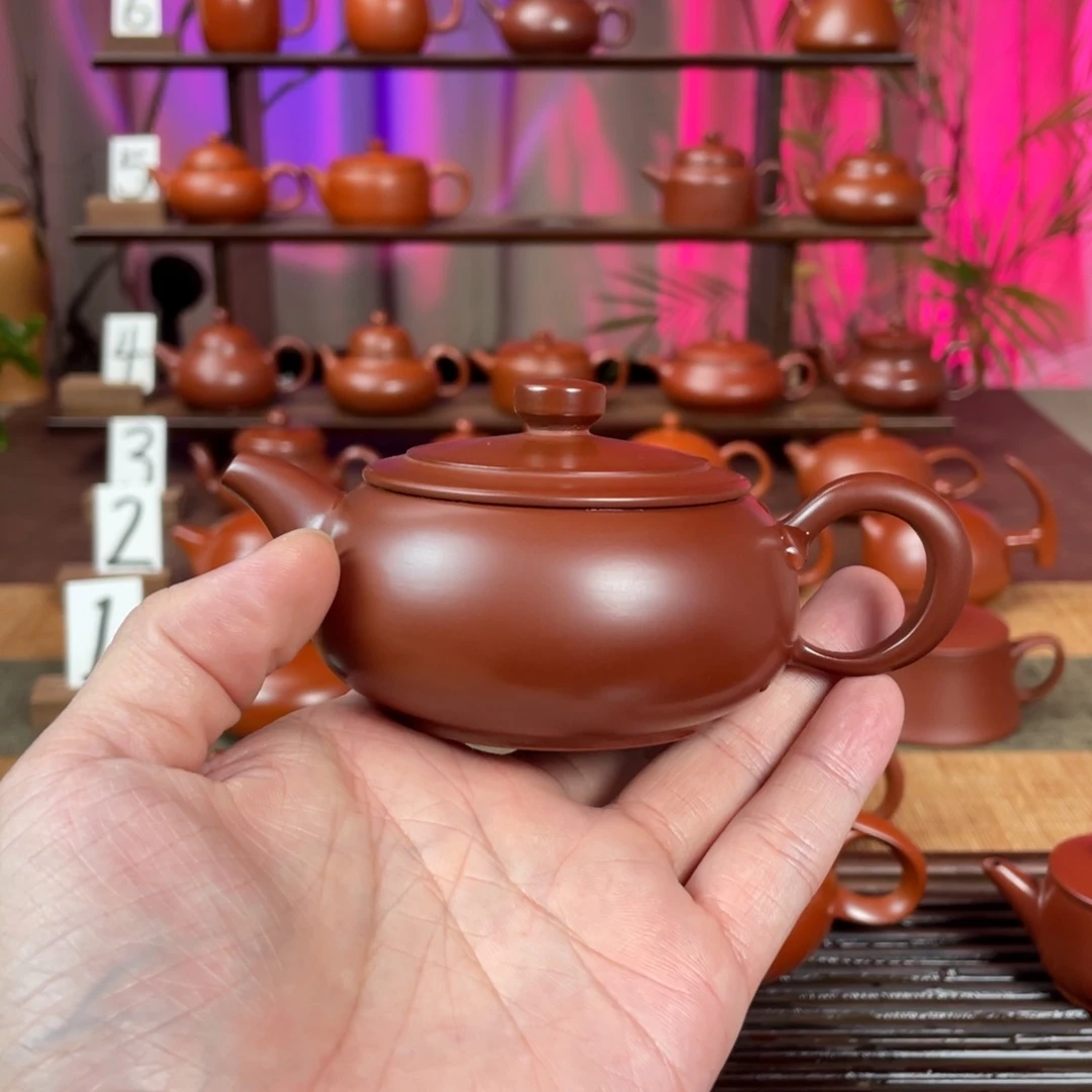 @***锋茶壶紫砂精工广天120cc