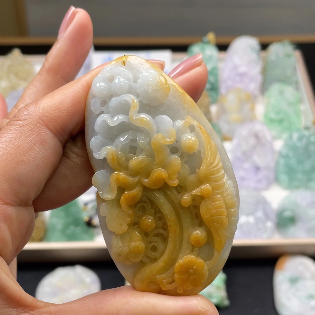 翡翠吊坠(不含链)未镶嵌