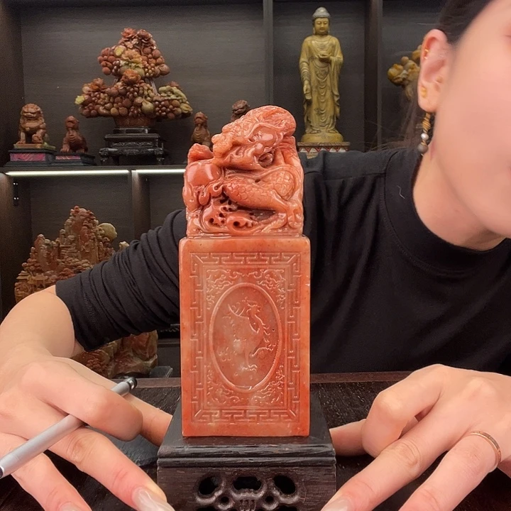 印石寿山石。。。。。。。6×6