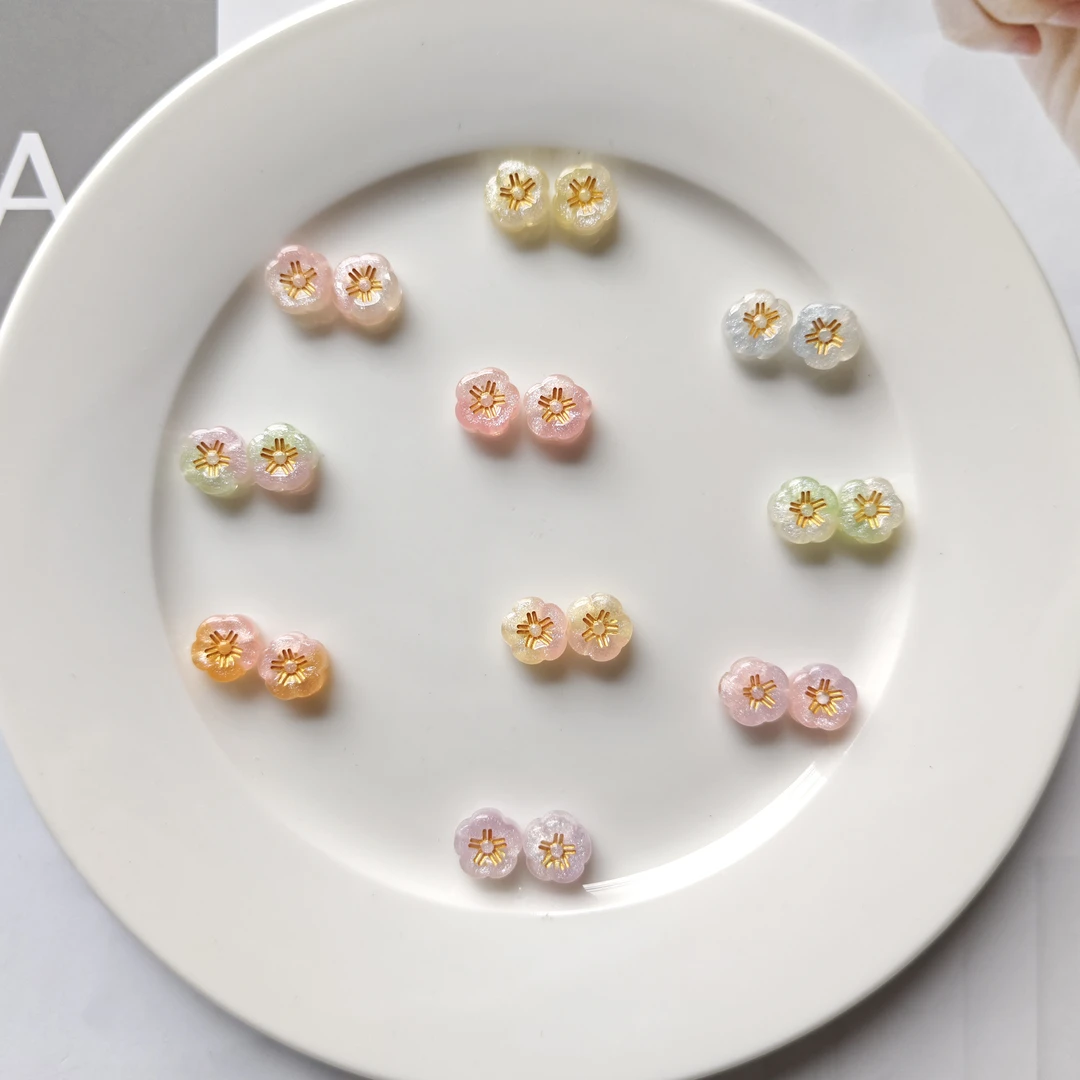 韩国家定制花语细闪小花花小隔珠