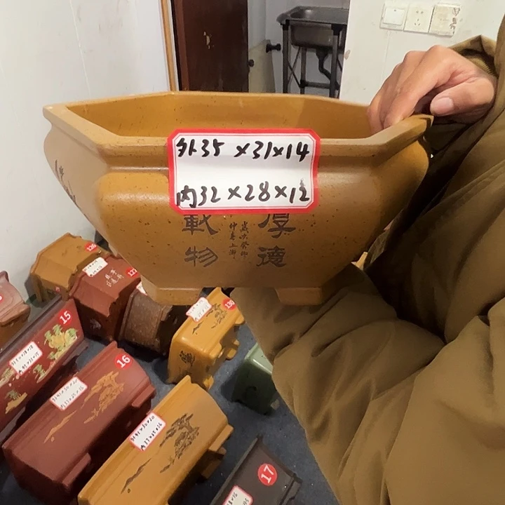 紫砂花盆紫砂花盆