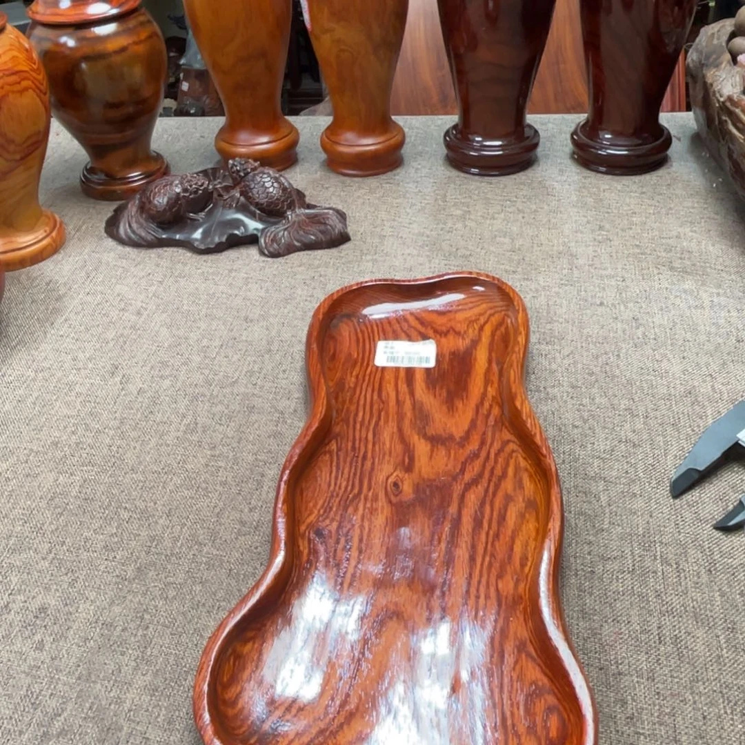 大果紫檀（缅甸花梨）果盘