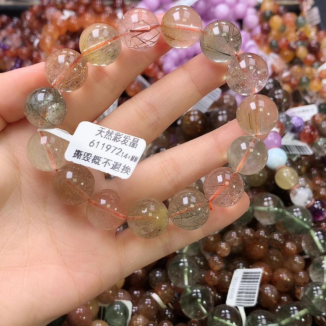 水晶手链未镶嵌，