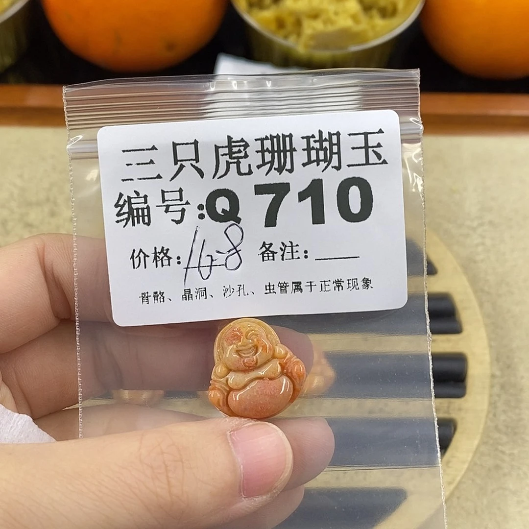 硅化珊瑚（珊瑚玉）1未镶嵌我****?