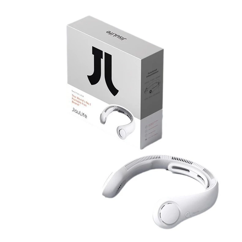 几素挂脖小风扇便携式迷你懒人挂颈脖子涡轮无叶学生USB充电随身