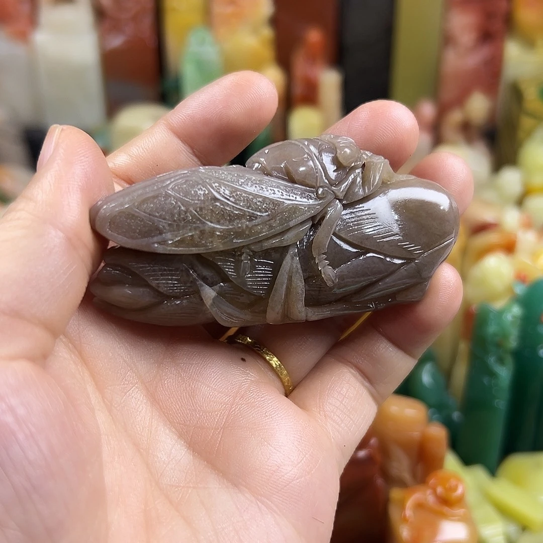 昌化石印石老挝石