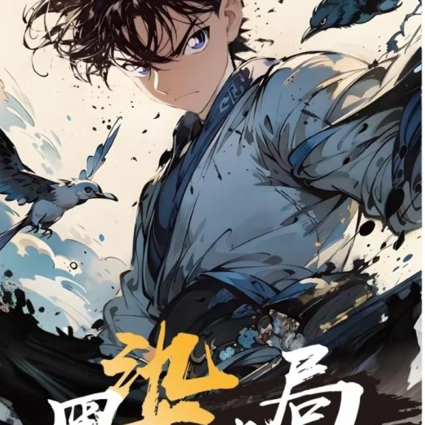 小鹿新人浮浮 云启文创·墨染迷局柯南典藏A5亚克力彩虹色纸