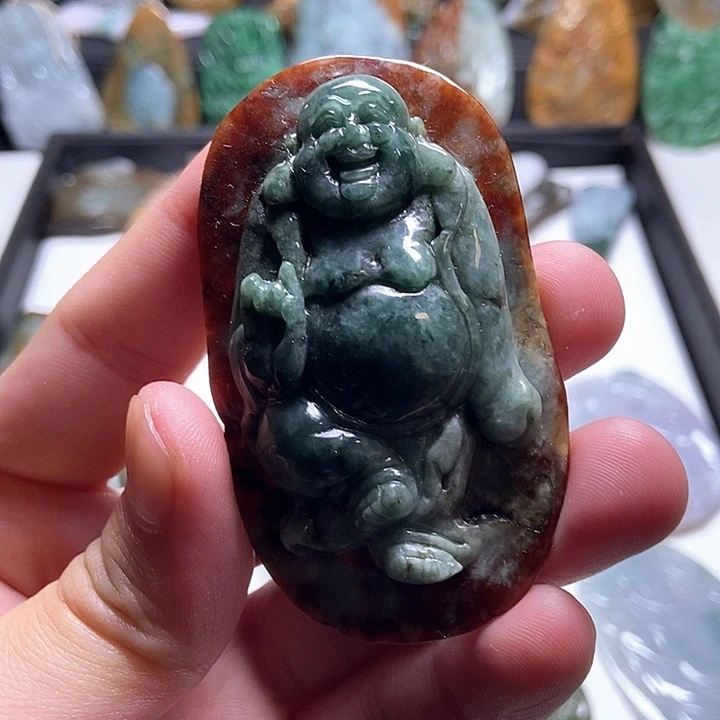翡翠未镶嵌颈饰翡翠a货
