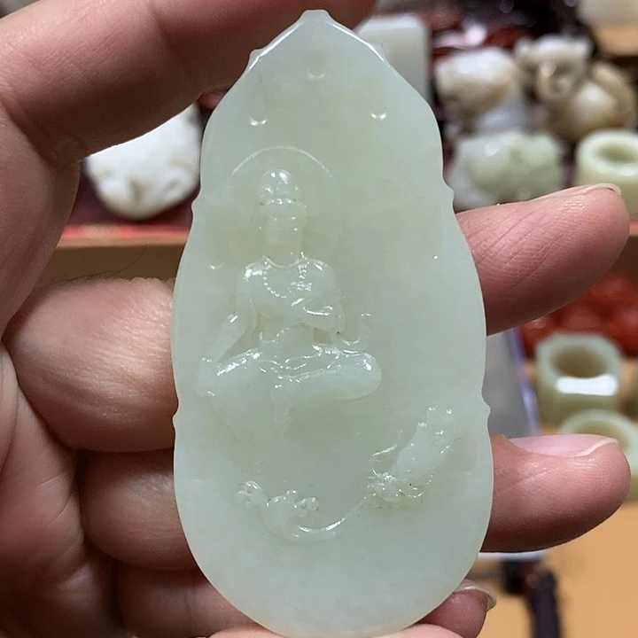 和田玉（糖玉）未镶嵌挂件