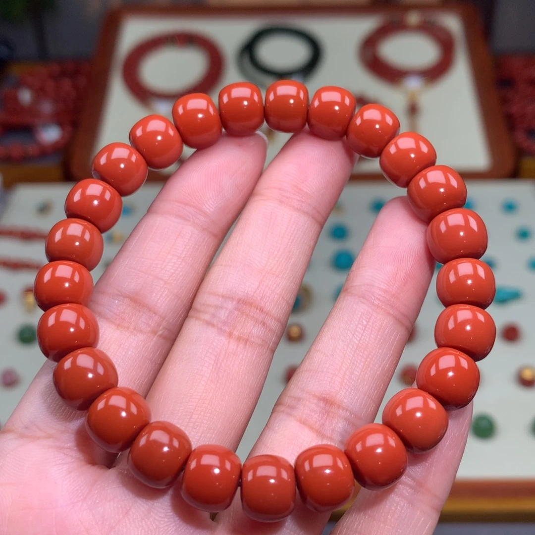 南红玛瑙颈饰未镶嵌