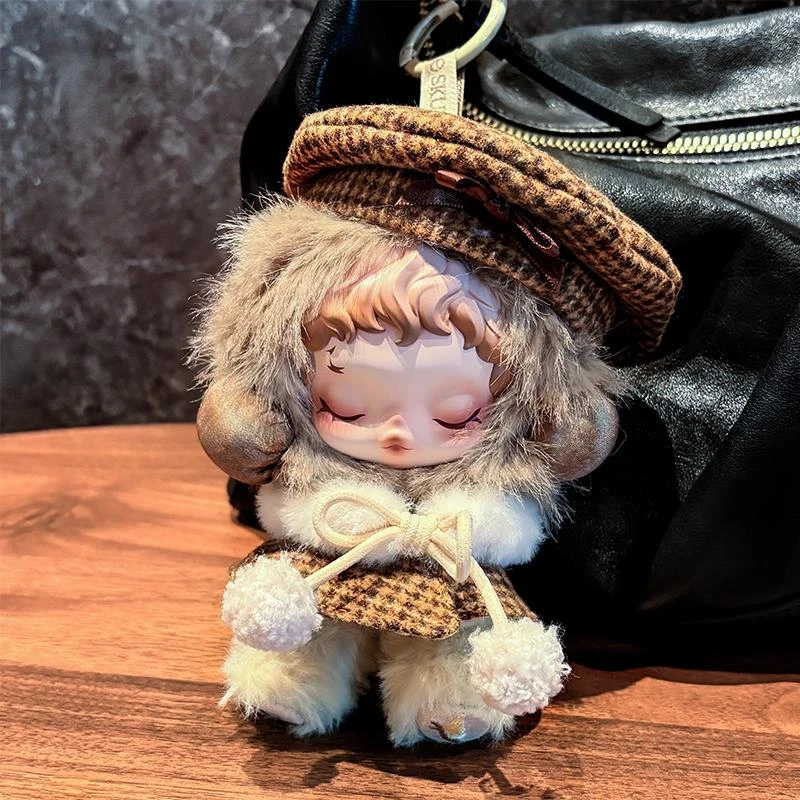 适用于泡泡玛特SKULLPANDA搪胶毛绒公仔娃衣服光织园SP搪胶娃衣