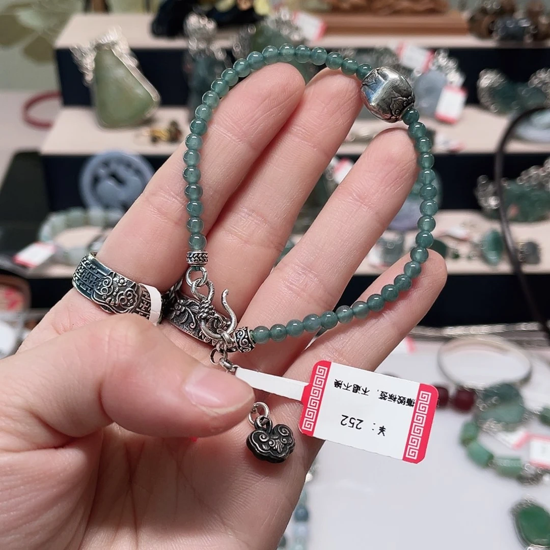 足银复古纯银手链