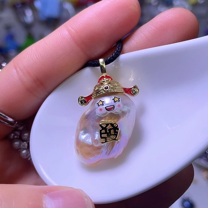 淡水珍珠合金颈饰13