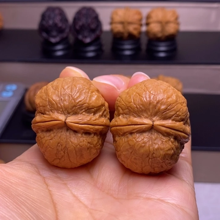 文玩核桃把件佛佗元宝26