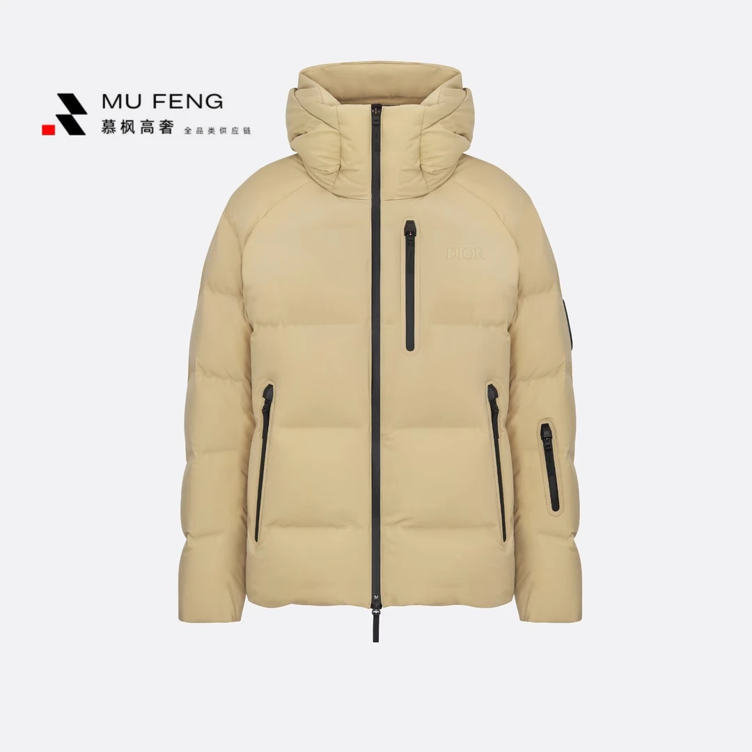 高奢极寒系列白鹅绒连帽立领男士冬季时尚保暖羽绒服外套2130