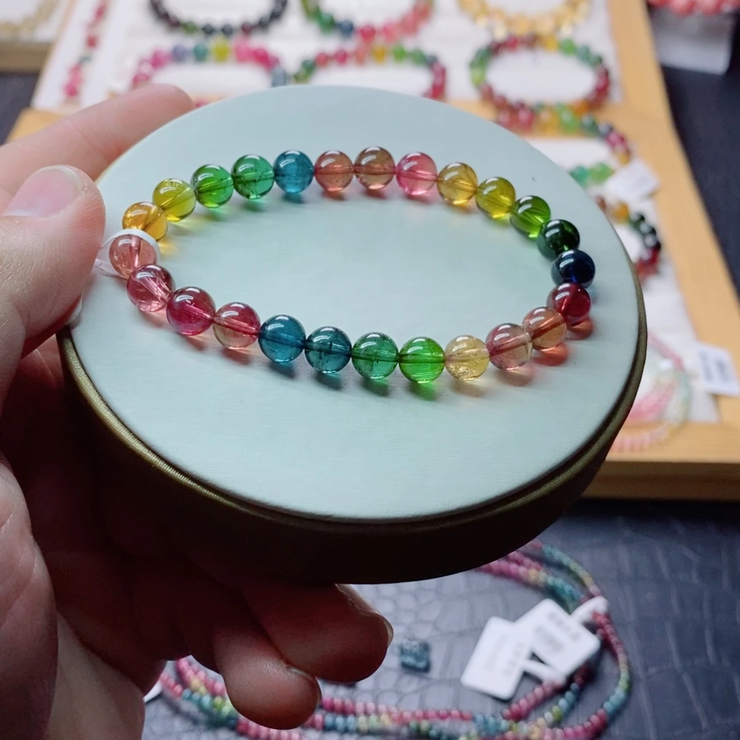碧玺手链未镶嵌碧玺