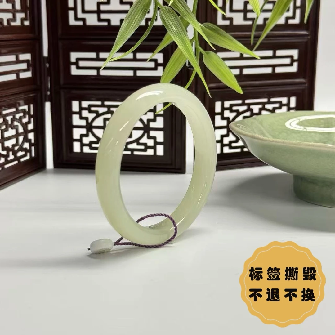 【小北好物】和田玉手镯圈口52-60【多样性发一件】QH251X122